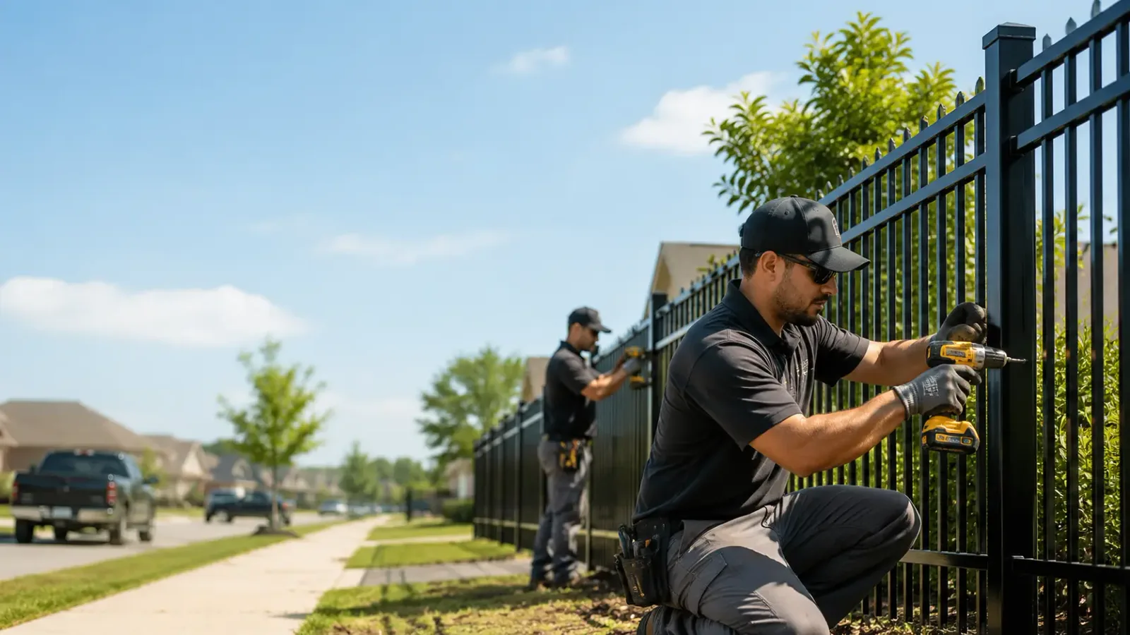 Metal Fence Installation in Columbus Junction, IA